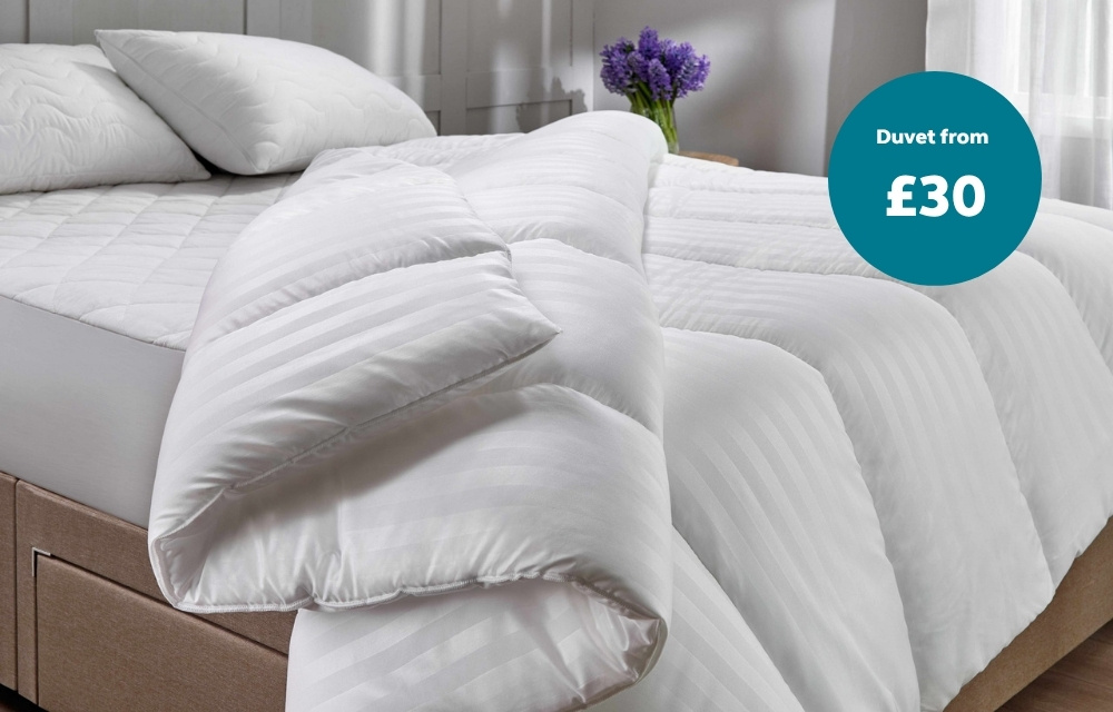Comfort at home with our duvets